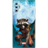 Marvel Rocket and Baby Groot Cosmic Bond Galaxy Note 10 Plus Skin