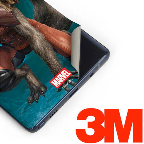 Marvel Rocket and Baby Groot Cosmic Bond Galaxy Note 9 Skin