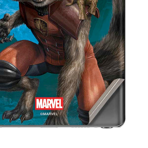 Marvel Rocket and Baby Groot Cosmic Bond Galaxy Note20 5G Skin