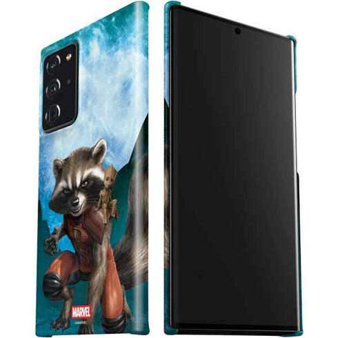 Marvel Rocket and Baby Groot Cosmic Bond Galaxy Note20 Ultra 5G Lite Case