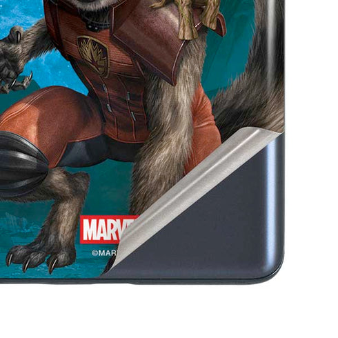 Marvel Rocket and Baby Groot Cosmic Bond Galaxy S20 Fan Edition Skin
