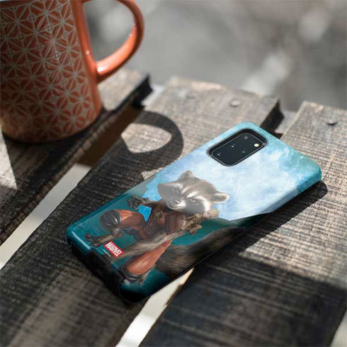 Marvel Rocket and Baby Groot Cosmic Bond Galaxy S20 Plus Pro Case
