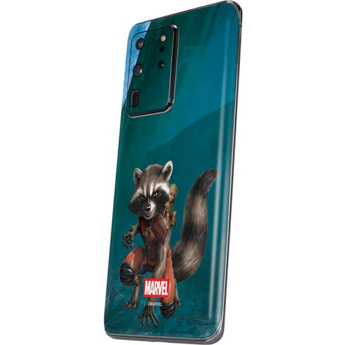 Marvel Rocket and Baby Groot Cosmic Bond Galaxy S20 Ultra 5G Skin