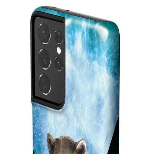 Marvel Rocket and Baby Groot Cosmic Bond Galaxy S21 Ultra 5G Pro Case