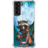 Marvel Rocket and Baby Groot Cosmic Bond Galaxy S22 Clear Case