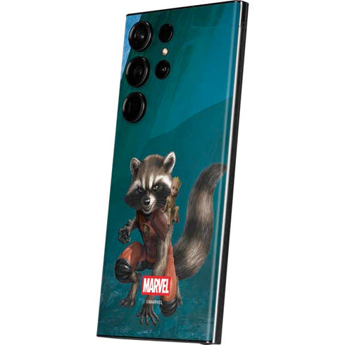 Marvel Rocket and Baby Groot Cosmic Bond Galaxy S23 Ultra Skin
