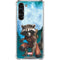 Marvel Rocket and Baby Groot Cosmic Bond Galaxy S24 FE Clear Case
