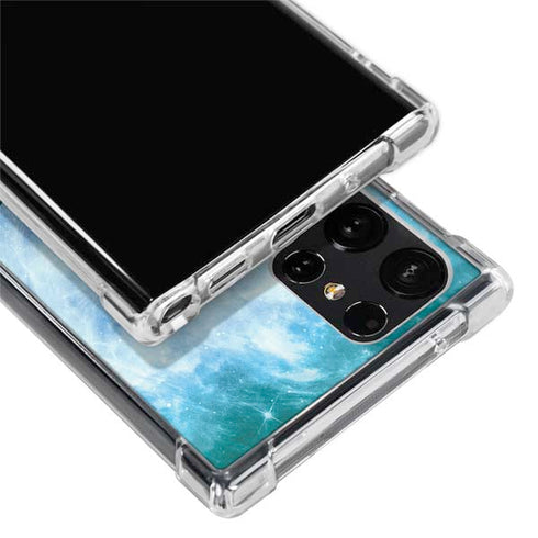 Marvel Rocket and Baby Groot Cosmic Bond Galaxy S24 Ultra Clear Case