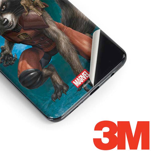 Marvel Rocket and Baby Groot Cosmic Bond Galaxy S9 Skin