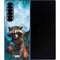 Marvel Rocket and Baby Groot Cosmic Bond Galaxy Z Fold6 Skin
