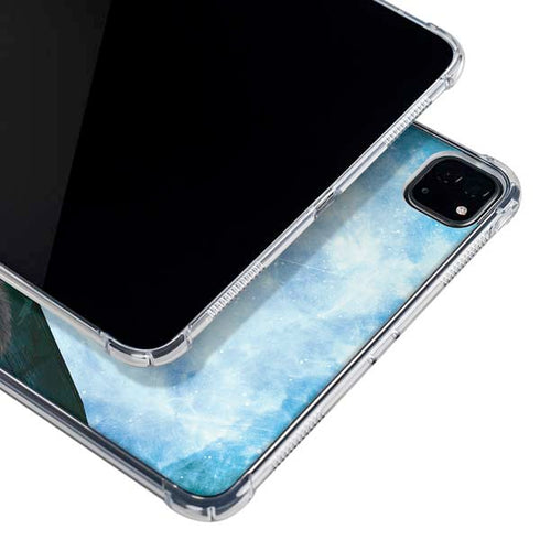 Marvel Rocket and Baby Groot Cosmic Bond iPad Pro 12.9in (2020) Clear Case