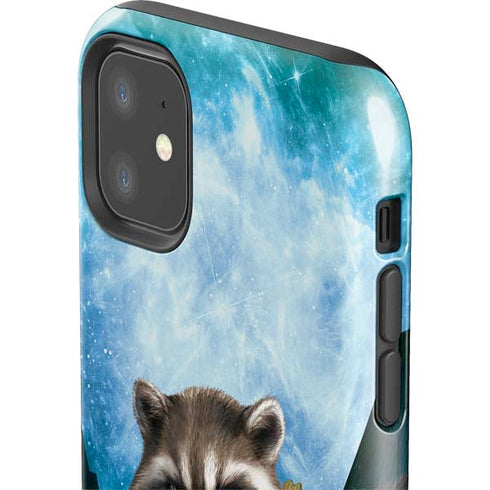 Marvel Rocket and Baby Groot Cosmic Bond iPhone 11 Impact Case