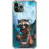 Marvel Rocket and Baby Groot Cosmic Bond iPhone 11 Pro Max Clear Case