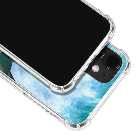 Marvel Rocket and Baby Groot Cosmic Bond iPhone 12 Clear Case