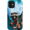 Marvel Rocket and Baby Groot Cosmic Bond iPhone 12 Mini Impact Case