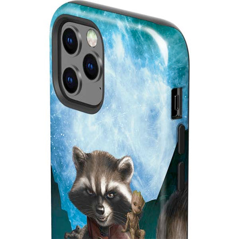 Marvel Rocket and Baby Groot Cosmic Bond iPhone 12 Pro Max Impact Case