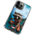Marvel Rocket and Baby Groot Cosmic Bond iPhone 14 Pro Clear Case