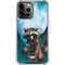 Marvel Rocket and Baby Groot Cosmic Bond iPhone 14 Pro Max Clear Case