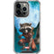 Marvel Rocket and Baby Groot Cosmic Bond iPhone 15 Pro Max Clear Case