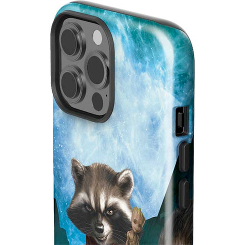 Marvel Rocket and Baby Groot Cosmic Bond iPhone 15 Pro Max Impact Case