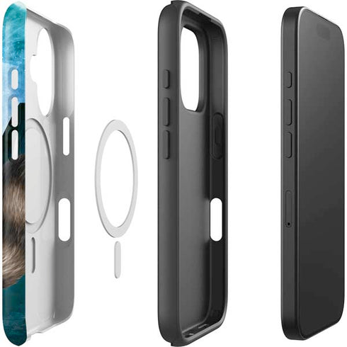 Marvel Rocket and Baby Groot Cosmic Bond iPhone 16 Magsafe Impact Case