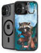 Marvel Rocket and Baby Groot Cosmic Bond iPhone 16 Plus Kickstand Case
