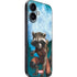 Marvel Rocket and Baby Groot Cosmic Bond iPhone 16 Plus Skin