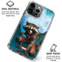 Marvel Rocket and Baby Groot Cosmic Bond iPhone 16 Pro Max Clear Case