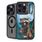 Marvel Rocket and Baby Groot Cosmic Bond iPhone 16 Pro Max Kickstand Case