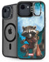 Marvel Rocket and Baby Groot Cosmic Bond iPhone 16e Kickstand Case