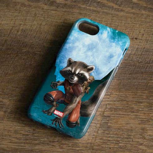 Marvel Rocket and Baby Groot Cosmic Bond iPhone 7 Pro Case