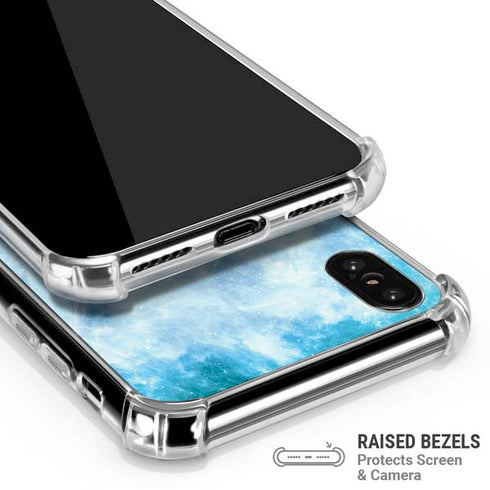 Marvel Rocket and Baby Groot Cosmic Bond iPhone XS Max Clear Case