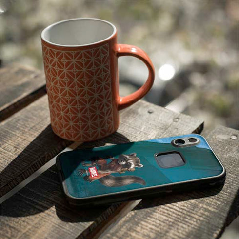 Marvel Rocket and Baby Groot Cosmic Bond LifeProof Fre iPhone Skin