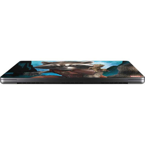 Marvel Rocket and Baby Groot Cosmic Bond MacBook Pro 14in (2021-24) Skin