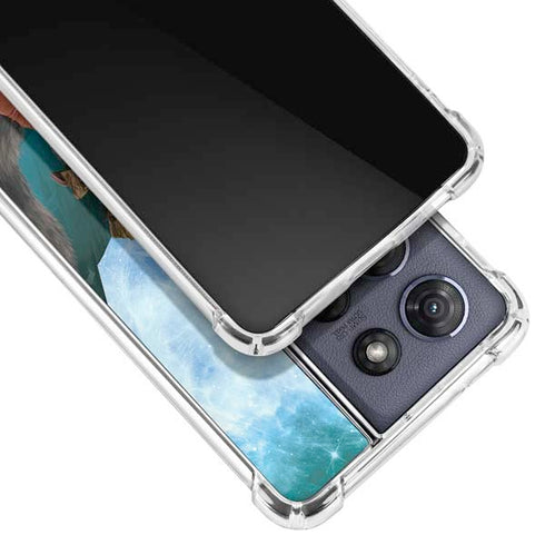 Marvel Rocket and Baby Groot Cosmic Bond Moto G 5G (2025) Clear Case
