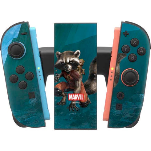 Marvel Rocket and Baby Groot Cosmic Bond Nintendo Switch 2 (2025) Joy-Con Controller Skin