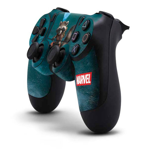 Marvel Rocket and Baby Groot Cosmic Bond PS4 Controller Skin