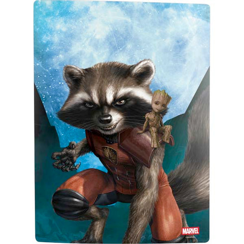 Marvel Rocket and Baby Groot Cosmic Bond PS5 Digital Edition Bundle Skin