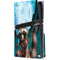 Marvel Rocket and Baby Groot Cosmic Bond PS5 Pro Disk Console Skin