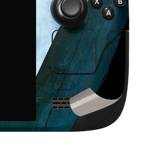 Marvel Rocket and Baby Groot Cosmic Bond Steam Deck Handheld Gaming Computer OLED Skin