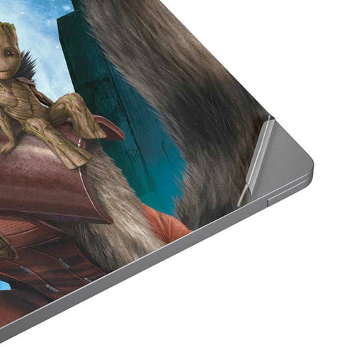 Marvel Rocket and Baby Groot Cosmic Bond Universal Laptop 17in (13.8 x 10in) Skin