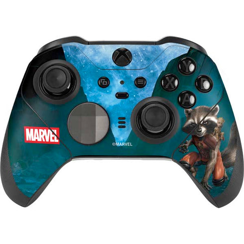 Marvel Rocket and Baby Groot Cosmic Bond Xbox Elite Wireless Controller Series 2 Skin
