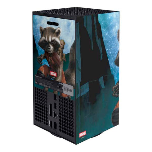 Marvel Rocket and Baby Groot Cosmic Bond Xbox Series X Bundle Skin