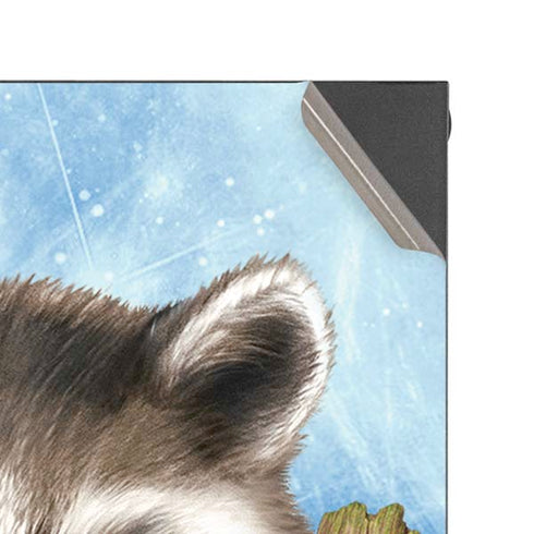 Marvel Rocket and Baby Groot Cosmic Bond Xbox Series X Console Skin