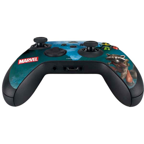 Marvel Rocket and Baby Groot Cosmic Bond Xbox Series X Controller Skin