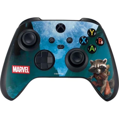 Marvel Rocket and Baby Groot Cosmic Bond XBox Series X Digital Edition Bundle Skin