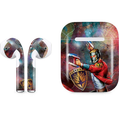 Marvel Star-Lord Cosmic Commander Apple AirPods Skin