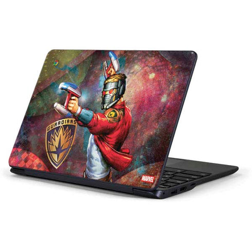 Marvel Star-Lord Cosmic Commander Samsung Chromebook Skin