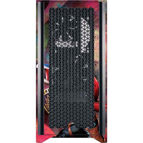 Marvel Star-Lord Cosmic Commander Corsair 4000D Tempered Glass Mid-Tower ATX Case Skin