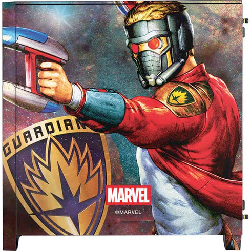 Marvel Star-Lord Cosmic Commander Corsair 4000D Tempered Glass Mid-Tower ATX Case Skin